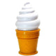 White Led Night Light Ice Cream Cone Lamp For Kids
